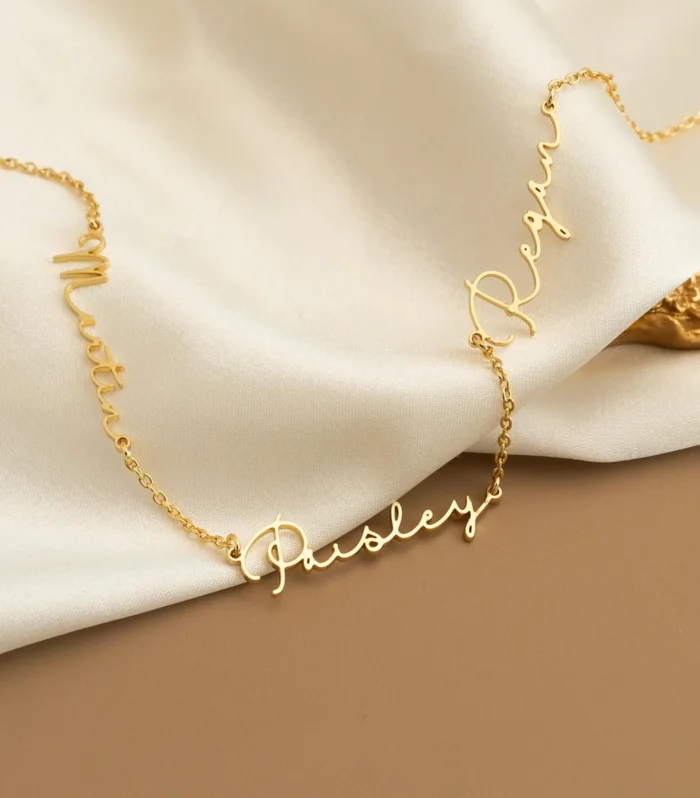 Personalized Multi-Name Necklace